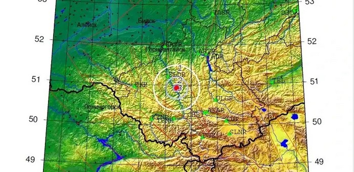 Землетрясение на Алтае затронуло три района