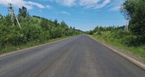 Участок дороги Кызыл-Озек – Бирюля ремонтируют по нацпроекту Участок дороги Кызыл-Озек – Бирюля ремонтируют по нацпроекту