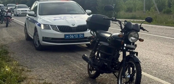В Республике Алтай прошёл рейд «Мотоциклист»