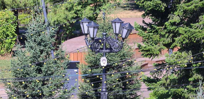 В Горно-Алтайске установят около сотни новых уличных светильников