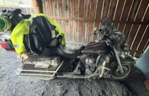 Байкер из Новосибирска попал в аварию на Чуйском тракте