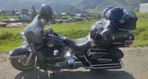 Байкер на Harley-Davidson устроил ДТП в Шебалино Байкер на Harley-Davidson устроил ДТП в Шебалино