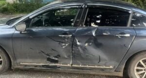 Автомобиль и мотоцикл столкнулись в Горно-Алтайске Автомобиль и мотоцикл столкнулись в Горно-Алтайске