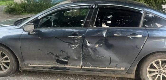 Автомобиль и мотоцикл столкнулись в Горно-Алтайске