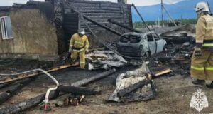 На пожаре в Кызыл-Таше погиб ребенок