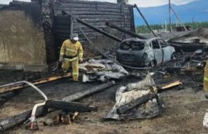 На пожаре в Кызыл-Таше погиб ребенок На пожаре в Кызыл-Таше погиб ребенок