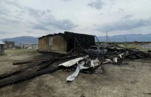 По факту гибели ребенка на пожаре в Кызыл-Таше возбуждено уголовное дело По факту гибели ребенка на пожаре в Кызыл-Таше возбуждено уголовное дело