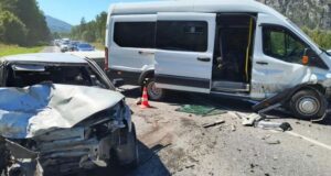 На Алтае в ДТП пострадали туристы из Омской области