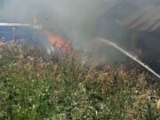 На пожаре в Мараловодке погибла женщина