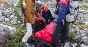 В Кош-Агачском районе спасатели помогли туристу, получившему серьезную травму