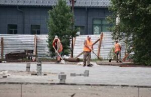 Строительство парка «Бирлик» идет по графику Строительство парка «Бирлик» идет по графику