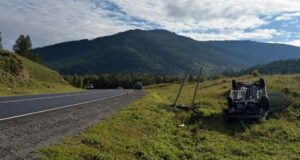 Иномарка перевернулась в Шебалинском районе, автоледи не справилась с управлением Иномарка перевернулась в Шебалинском районе, автоледи не справилась с управлением