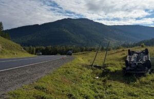 Иномарка перевернулась в Шебалинском районе, автоледи не справилась с управлением Иномарка перевернулась в Шебалинском районе, автоледи не справилась с управлением