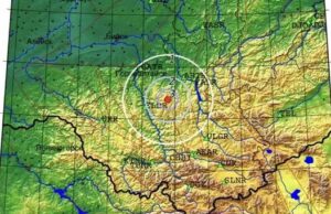 В Чойском районе произошло землетрясение