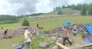 Продолжается реставрация и исследование Пазырыкских курганов Продолжает реставрация и исследования Пазырыкских курганов