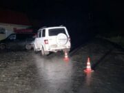 Водитель без прав устроил ДТП в Теректе, пострадали двое детей