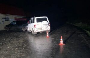 Водитель без прав устроил ДТП в Теректе, пострадали двое детей