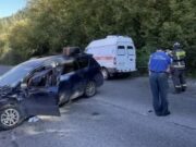 В ДТП с двумя автомобилями в Горно-Алтайске пострадал один из водителей