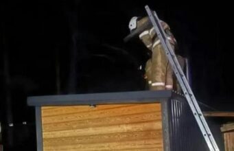 В Манжероке произошел пожар на турбазе В Манжероке произошел пожар на турбазе