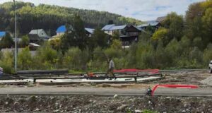 В парке «Бирлик» в Горно-Алтайске монтируют скейт-площадку В парке «Бирлик» в Горно-Алтайске монтируют скейт-площадку