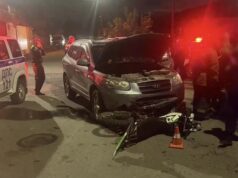 В ДТП с иномаркой и мотоциклом в Горно-Алтайске пострадал ребенок
