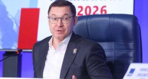 Владимир Якушев поблагодарил избирателей за поддержку «Единой России» Владимир Якушев поблагодарил избирателей за поддержку «Единой России»