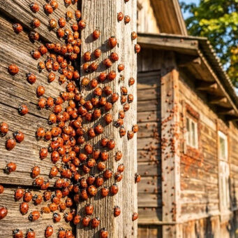 Осеннее нашествие божьих коровок на Алтае: что стоит за этим явлением?