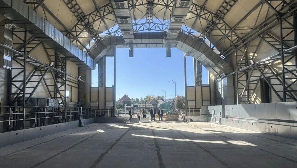 Готовность бассейна в Майме составляет 67%, его построят к концу года Готовность бассейна в Майме составляет 67%, его построят к концу года