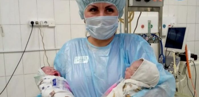 С начала года в Перинатальном центре родилась 21 двойня