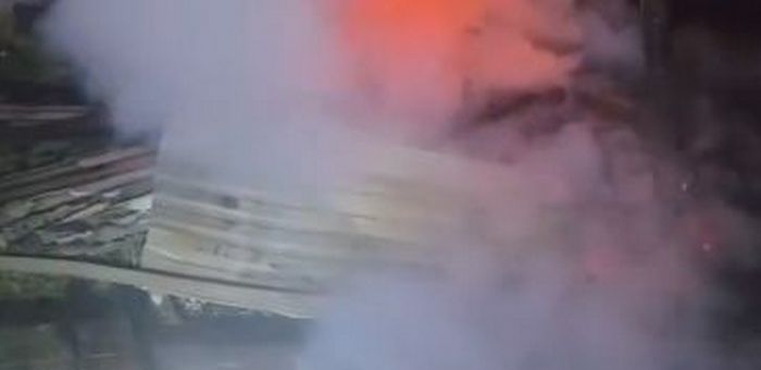 Пожар произошел на улице Дружбы в Горно-Алтайске