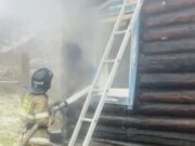 Пожар в Шебалино: горел жилой дом Пожар в Шебалино: горел жилой дом