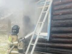 Пожар в Шебалино: горел жилой дом