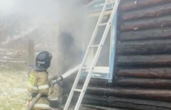 Пожар в Шебалино: горел жилой дом Пожар в Шебалино: горел жилой дом