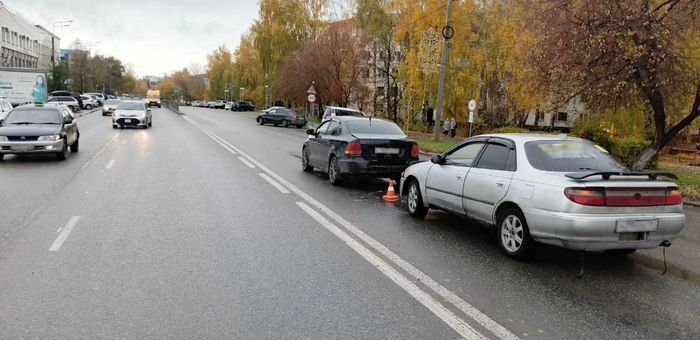 В столкновении двух иномарок в Горно-Алтайске пострадал ребенок