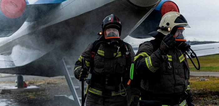 В аэропорту Горно-Алтайска прошли учения