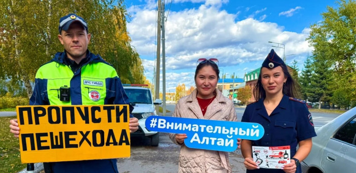 Водитель, пропусти пешехода!