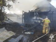 В Удаловке сгорел жилой дом многодетной семьи photo 2026 10 05 16 37 32