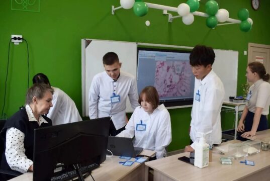 По Народной программе «Единой России»: в Усть-Коксинской школе открылись агротехнологические классы photo 4
